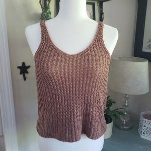 knit tank top